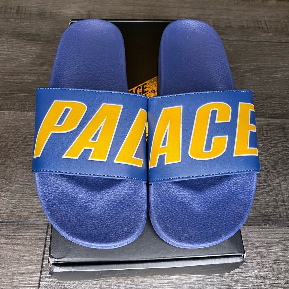 Palace Slider Navy Slides US 10.5/ UK 10